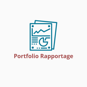 Portfolio rapportage icoon linkend naar pagina over portfolio rapportage