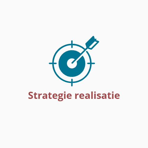 Strategie realisatie icoon linkend naar pagina over Strategie realisatie